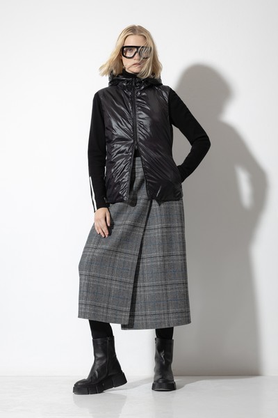 Двустороннее пальто VASSA CODE, пол женский, цвет серый, фото №7