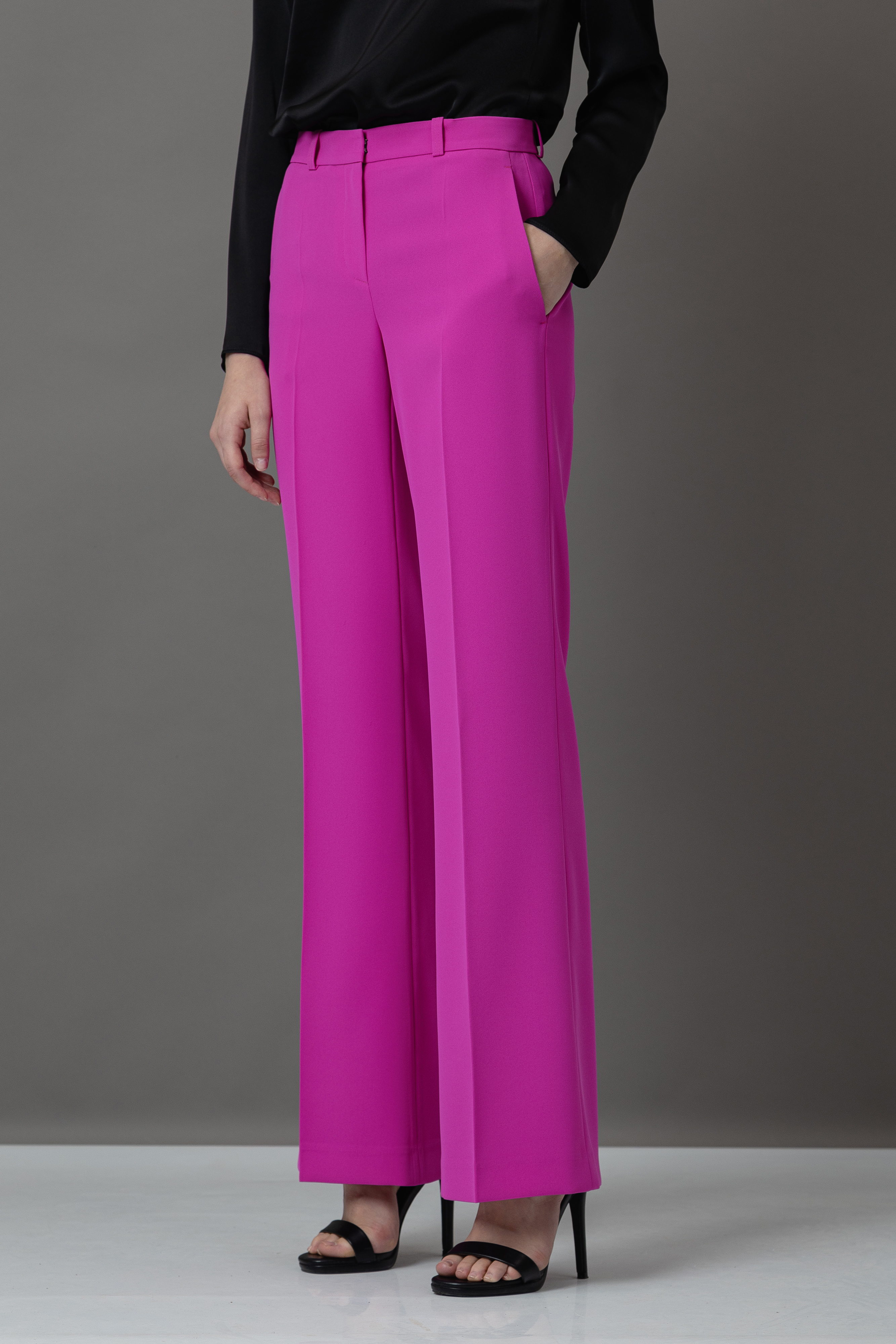 Брюки VASSA&Co, пол женский, цвет розовый, фото №2