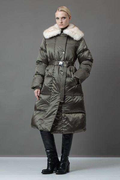 Coat VASSA&Co, пол female, цвет зеленый, фото №5