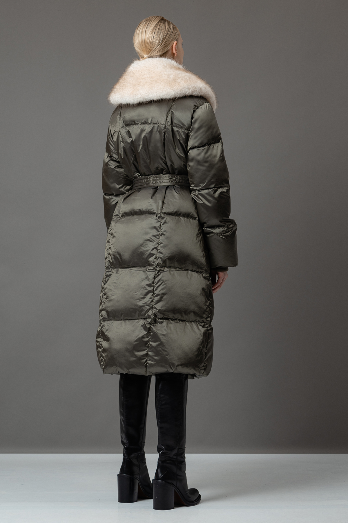 Coat VASSA&Co, пол female, цвет зеленый, фото №3