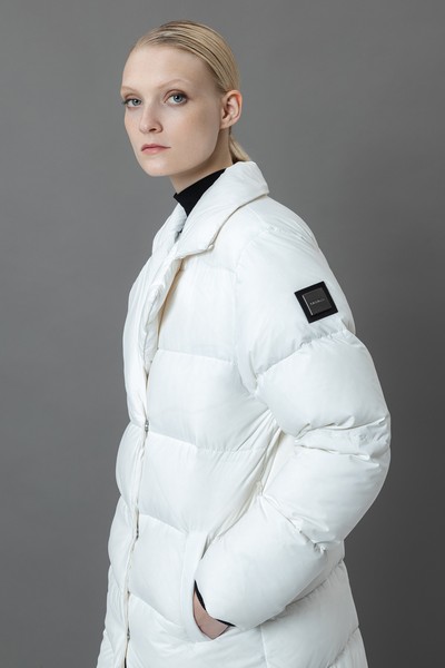 Coat VASSA&Co, пол female, цвет white, фото №5