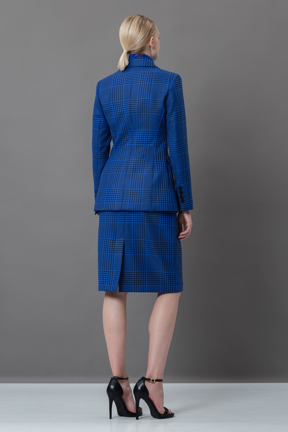 Жакет VASSA&Co, пол женский, цвет синий, фото №2