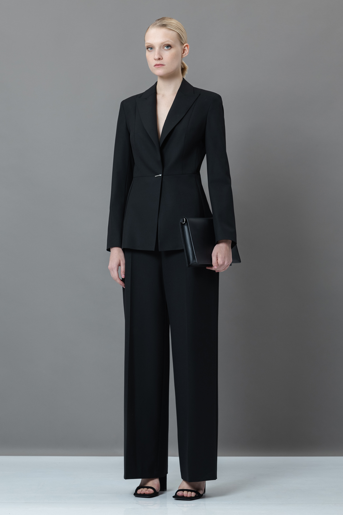 Жакет с фактурными деталями VASSA&Co, пол женский, цвет черный, фото №2