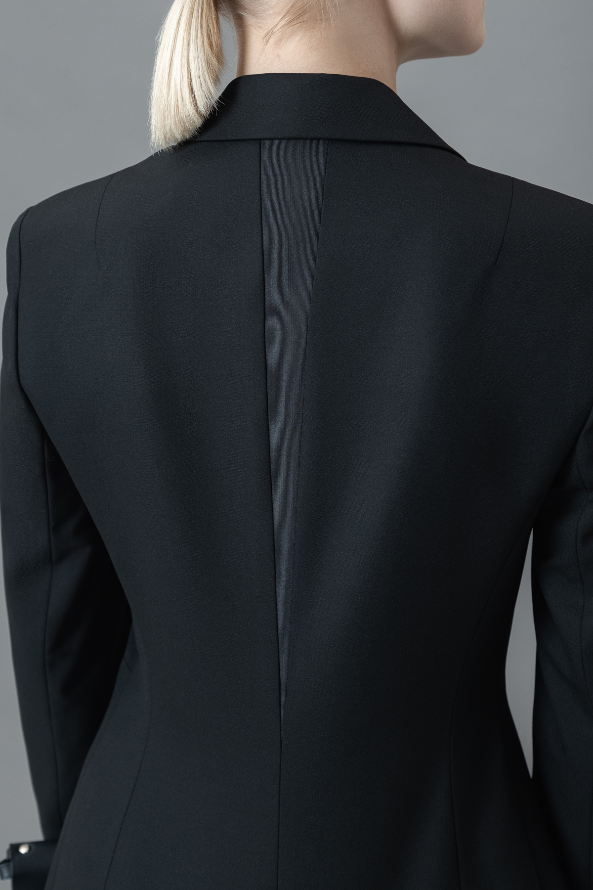 Жакет с фактурными деталями VASSA&Co, пол женский, цвет черный, фото №4