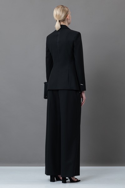 Жакет с фактурными деталями VASSA&Co, пол женский, цвет черный, фото №3