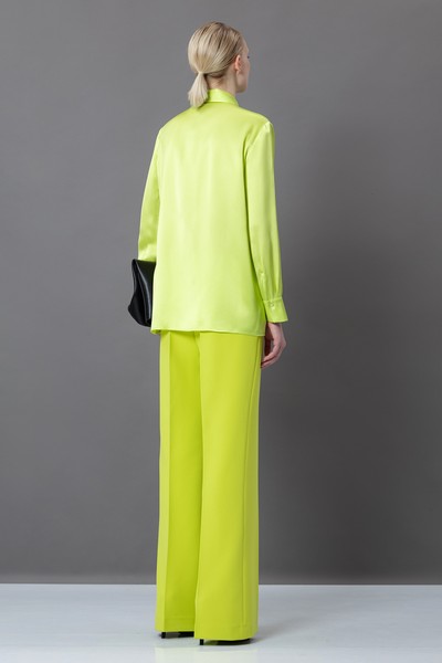 Рубашка VASSA&Co, пол женский, цвет желтый, фото №3