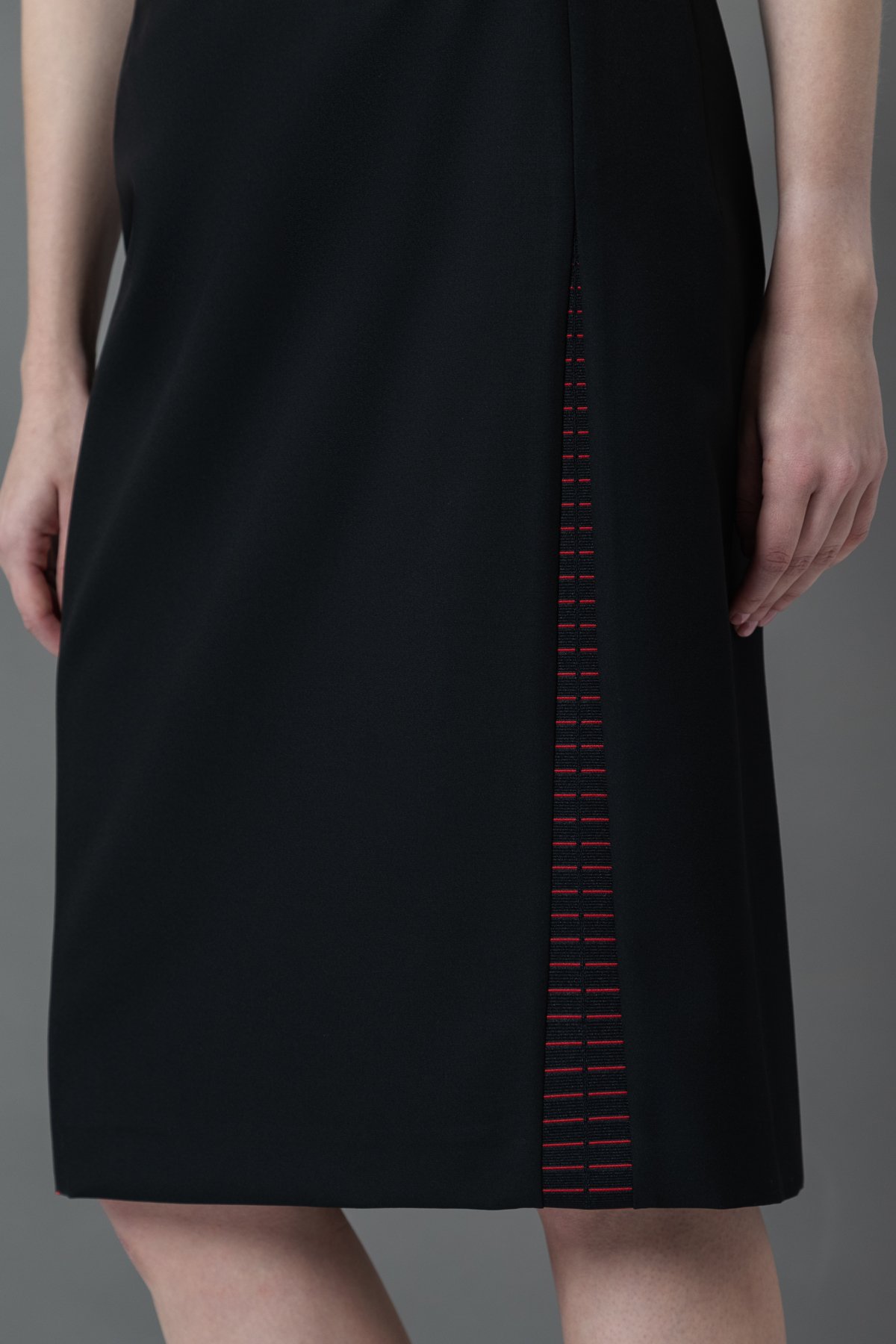 Юбка с акцентными деталями VASSA&Co, пол женский, цвет черный, фото №6