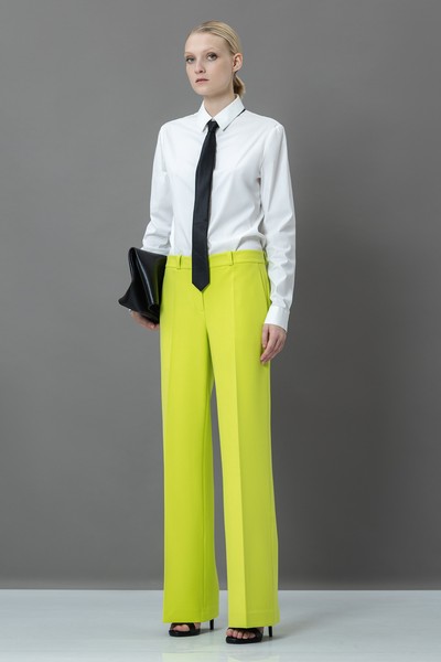 Брюки VASSA&Co, пол женский, цвет желтый, фото №3