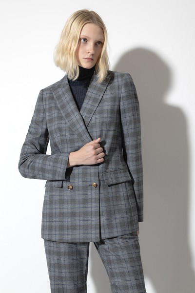 Удлиненный жакет VASSA CODE, пол женский, цвет серый, фото №2