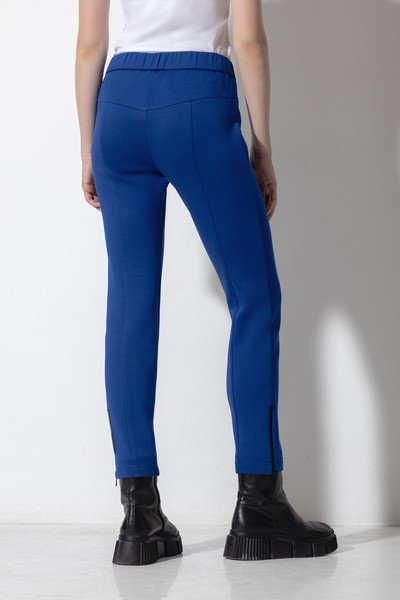 Trousers VASSA CODE, пол female, цвет синий, фото №3