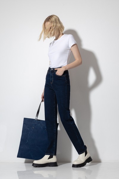 Джинсы Milan High Rise VASSA CODE, пол женский, цвет синий, фото №2