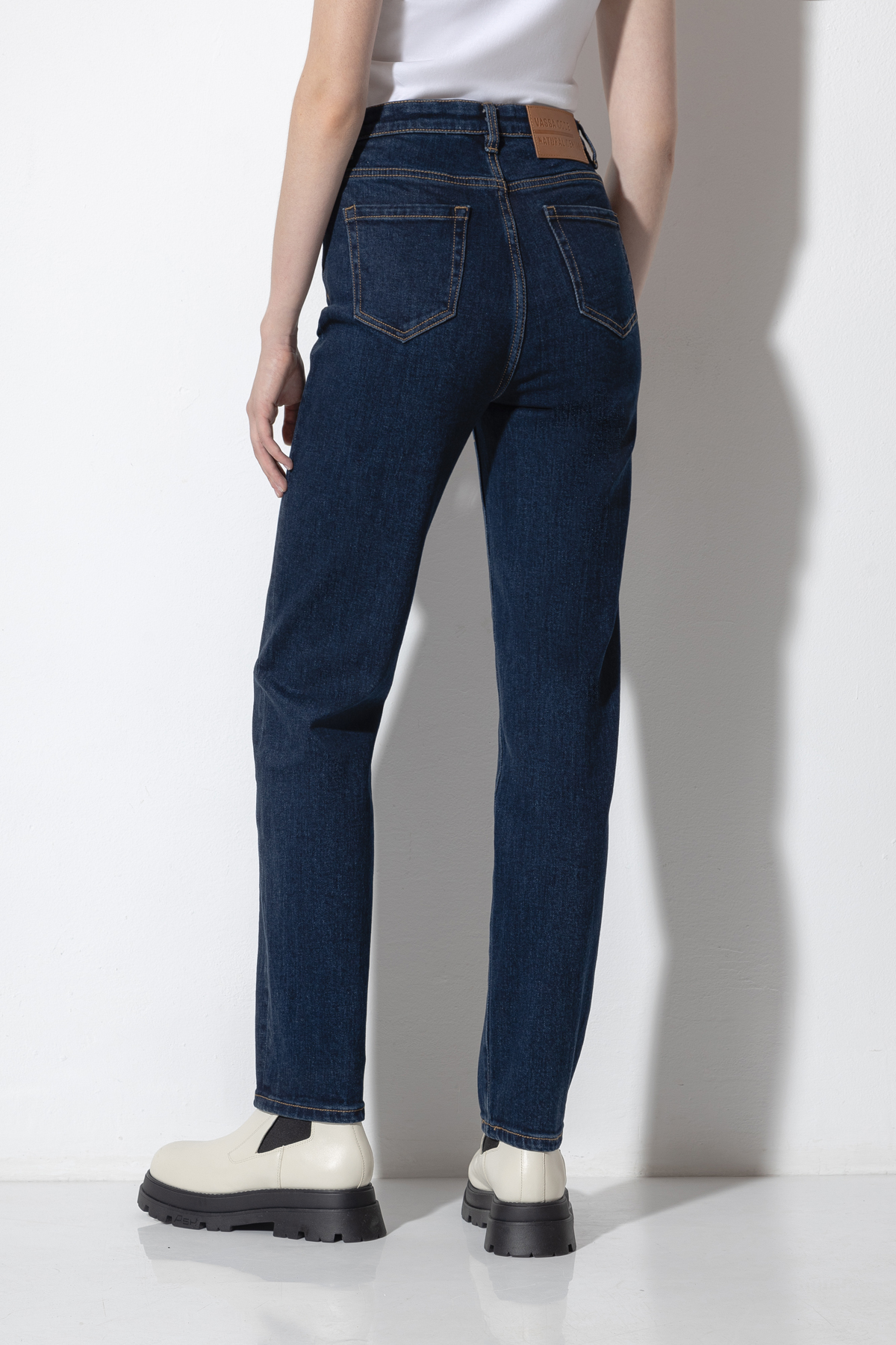 Джинсы Milan High Rise VASSA CODE, пол женский, цвет синий, фото №4