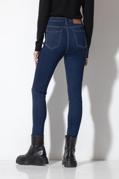 Jeans VASSA CODE, пол female, цвет синий, фото №4