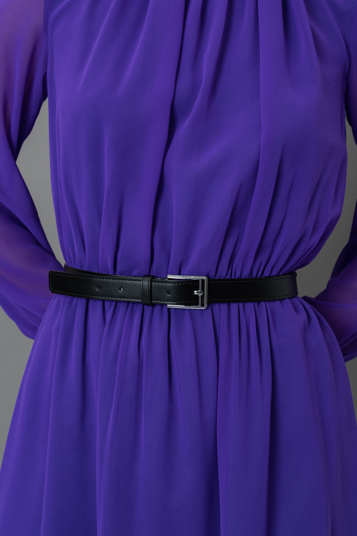 Belt VASSA&Co, пол female, цвет black, фото №2