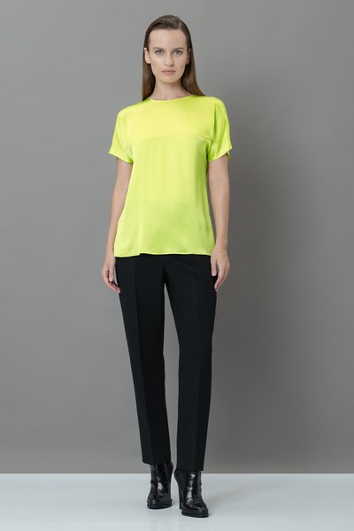 Блузка VASSA&Co, пол женский, цвет желтый, фото №3