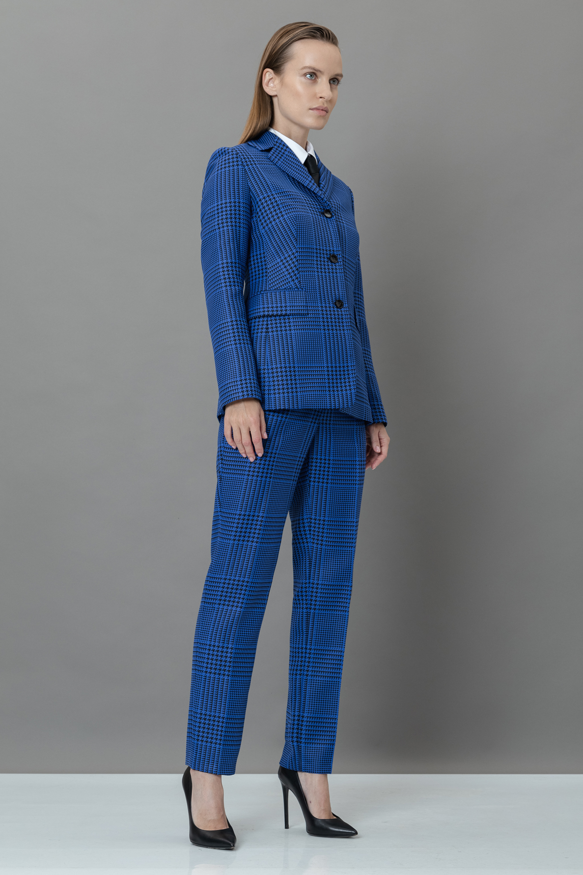 Брюки VASSA&Co, пол женский, цвет синий, фото №2