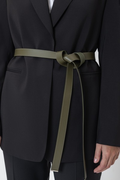 Belt VASSA&Co, пол female, цвет зеленый, фото №2