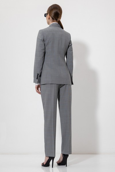 Брюки VASSA&Co, пол женский, цвет серый, фото №4