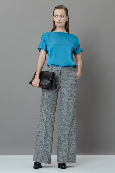 Blouse VASSA&Co, пол female, цвет голубой, фото №2