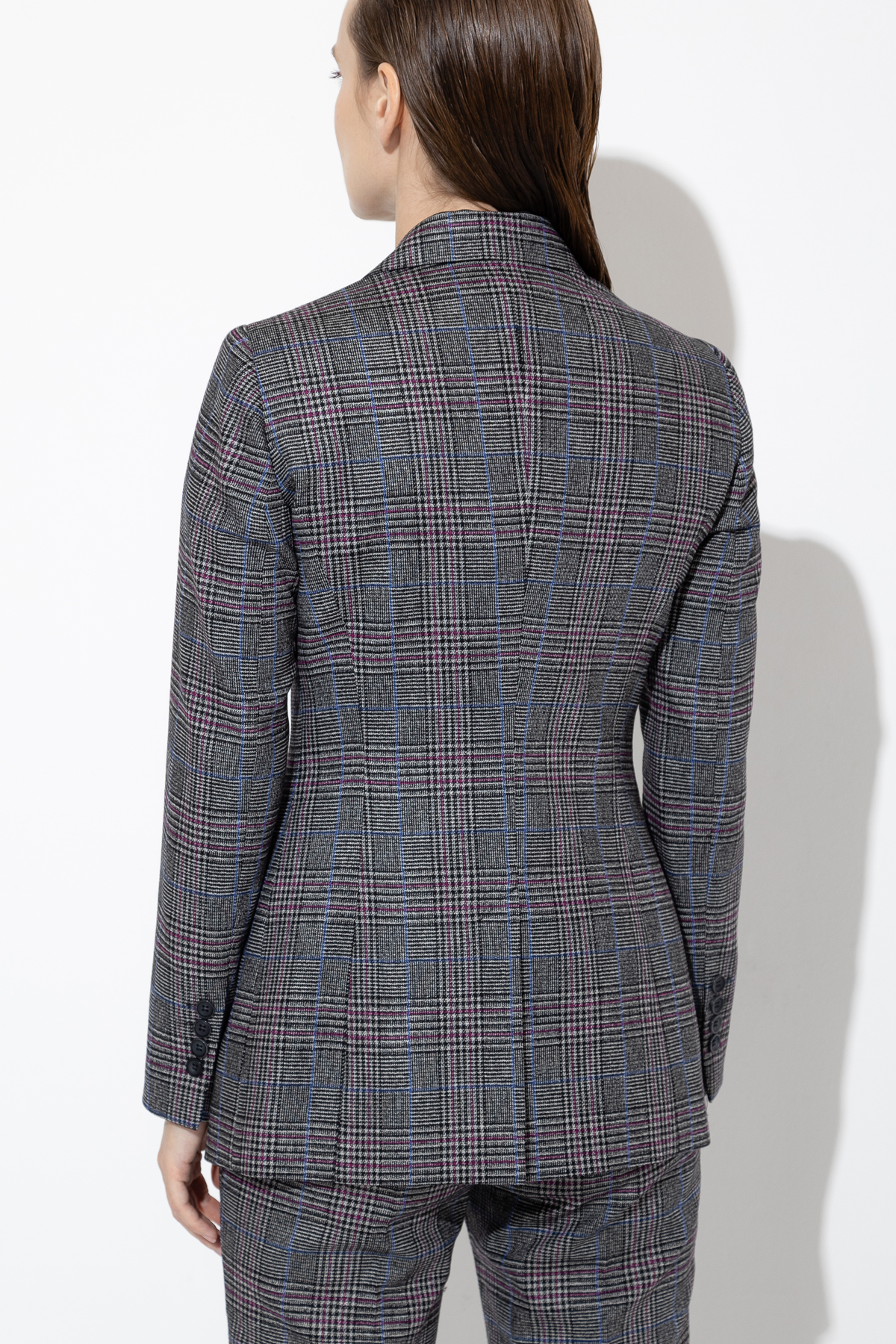 Жакет VASSA&Co, пол женский, цвет серый, фото №5