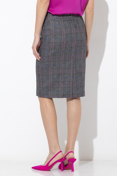 Юбка VASSA&Co, пол женский, цвет серый, фото №5