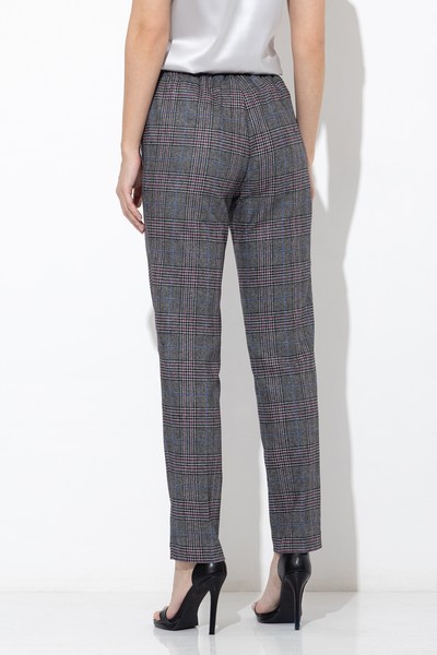 Брюки VASSA&Co, пол женский, цвет серый, фото №4