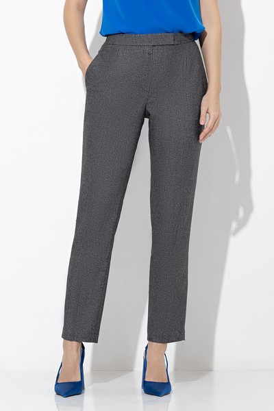 Брюки VASSA&Co, пол женский, цвет серый, фото №4