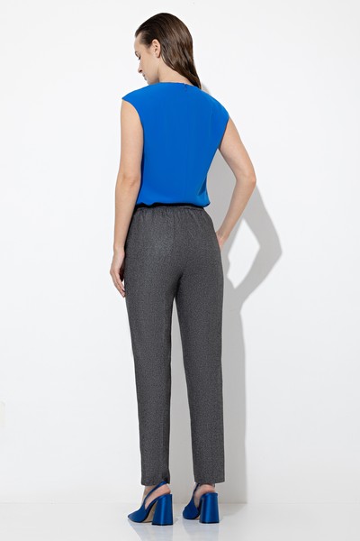 Брюки VASSA&Co, пол женский, цвет серый, фото №6