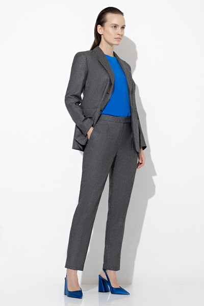 Брюки VASSA&Co, пол женский, цвет серый, фото №2