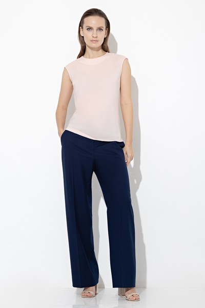 Базовая блузка VASSA&Co, пол женский, цвет розовый, фото №2