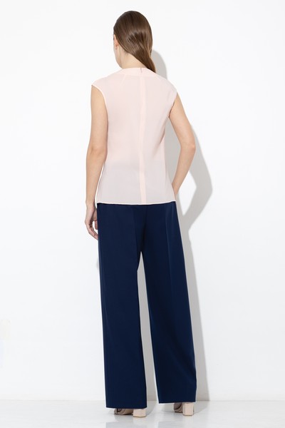 Базовая блузка VASSA&Co, пол женский, цвет розовый, фото №3