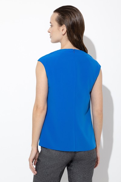 Блузка VASSA&Co, пол женский, цвет синий, фото №4