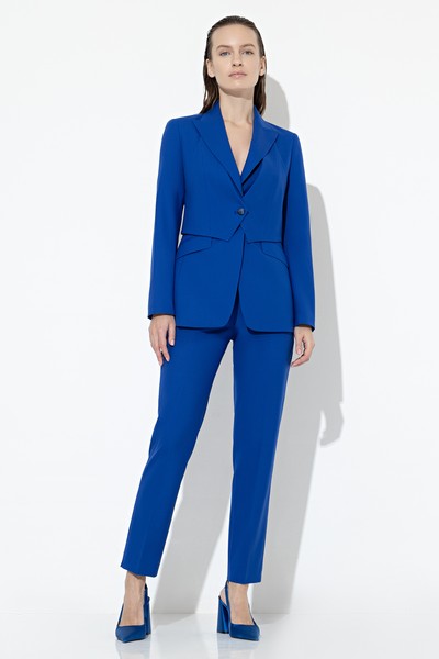 Жакет со съемной деталью VASSA&Co, пол женский, цвет синий, фото №2