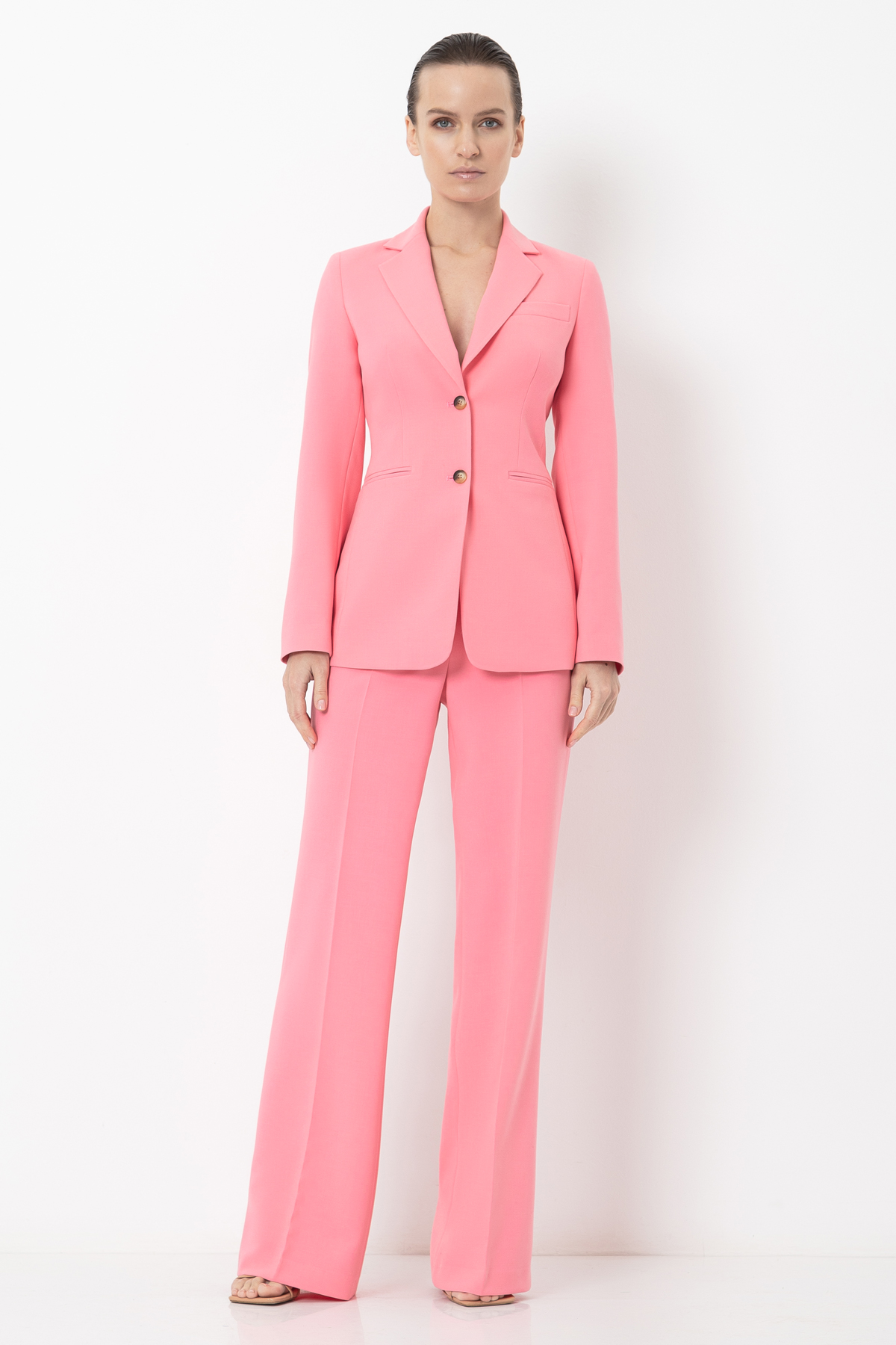 Жакет VASSA&Co, пол женский, цвет розовый, фото №3