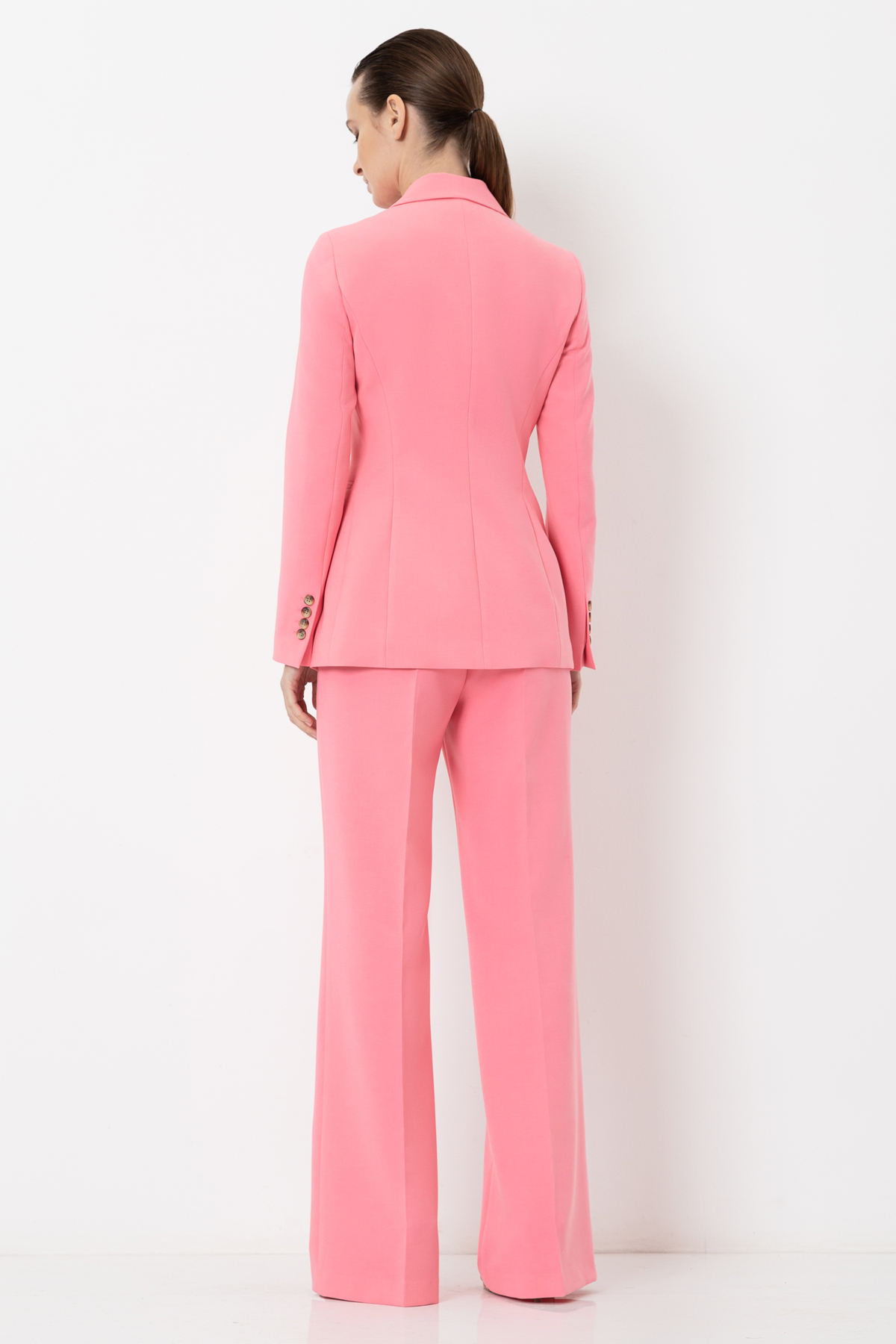 Брюки VASSA&Co, пол женский, цвет розовый, фото №4