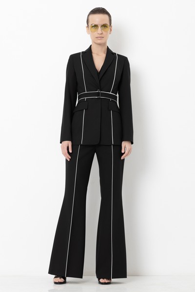 Jacket VASSA&Co, пол female, цвет black, фото №3