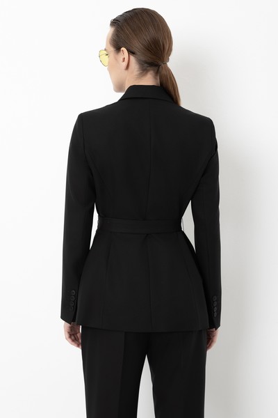 Жакет VASSA&Co, пол женский, цвет черный, фото №5