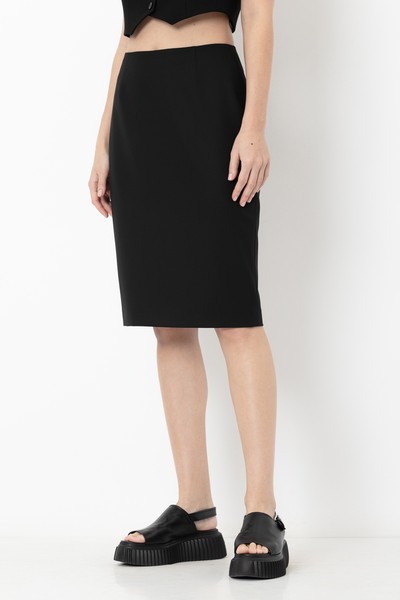 Skirt VASSA&Co, пол female, цвет black, фото №3