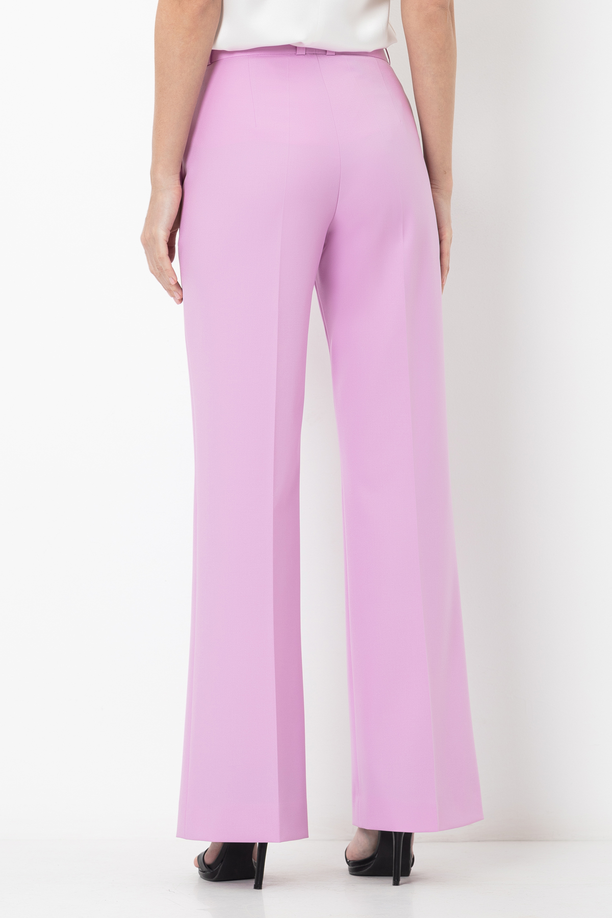 Брюки со стрелками VASSA&Co, пол женский, цвет фиолетовый, фото №5