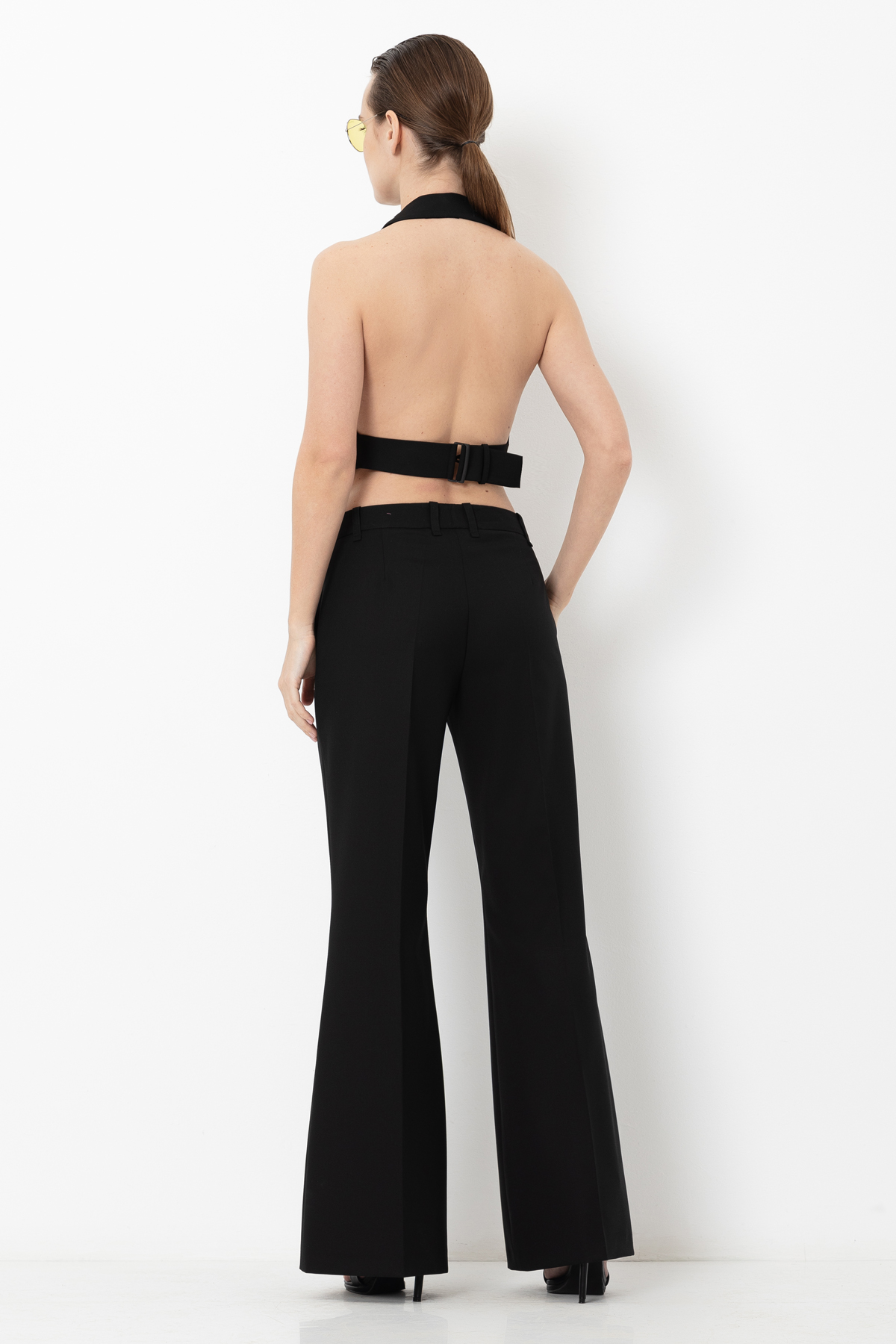 Trousers VASSA&Co, пол female, цвет black, фото №3