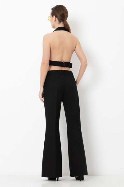 Trousers VASSA&Co, пол female, цвет black, фото №3