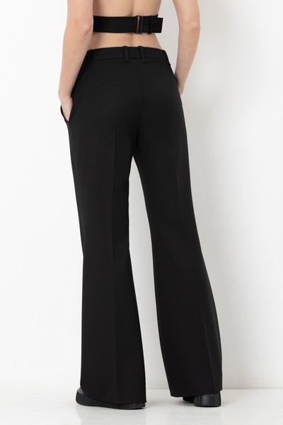 Trousers VASSA&Co, пол female, цвет black, фото №4