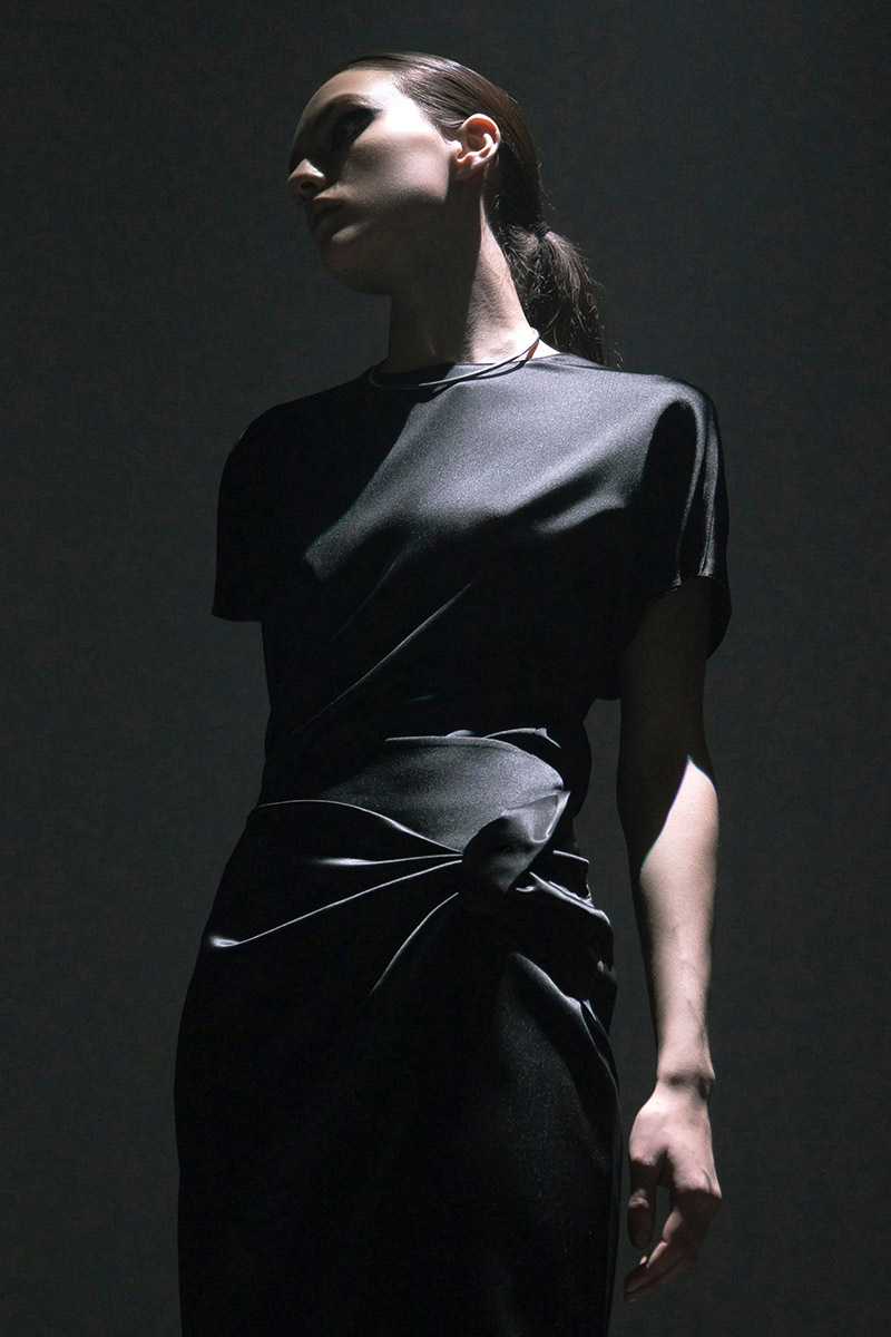 Базовая блузка VASSA&Co, пол женский, цвет черный, фото №3