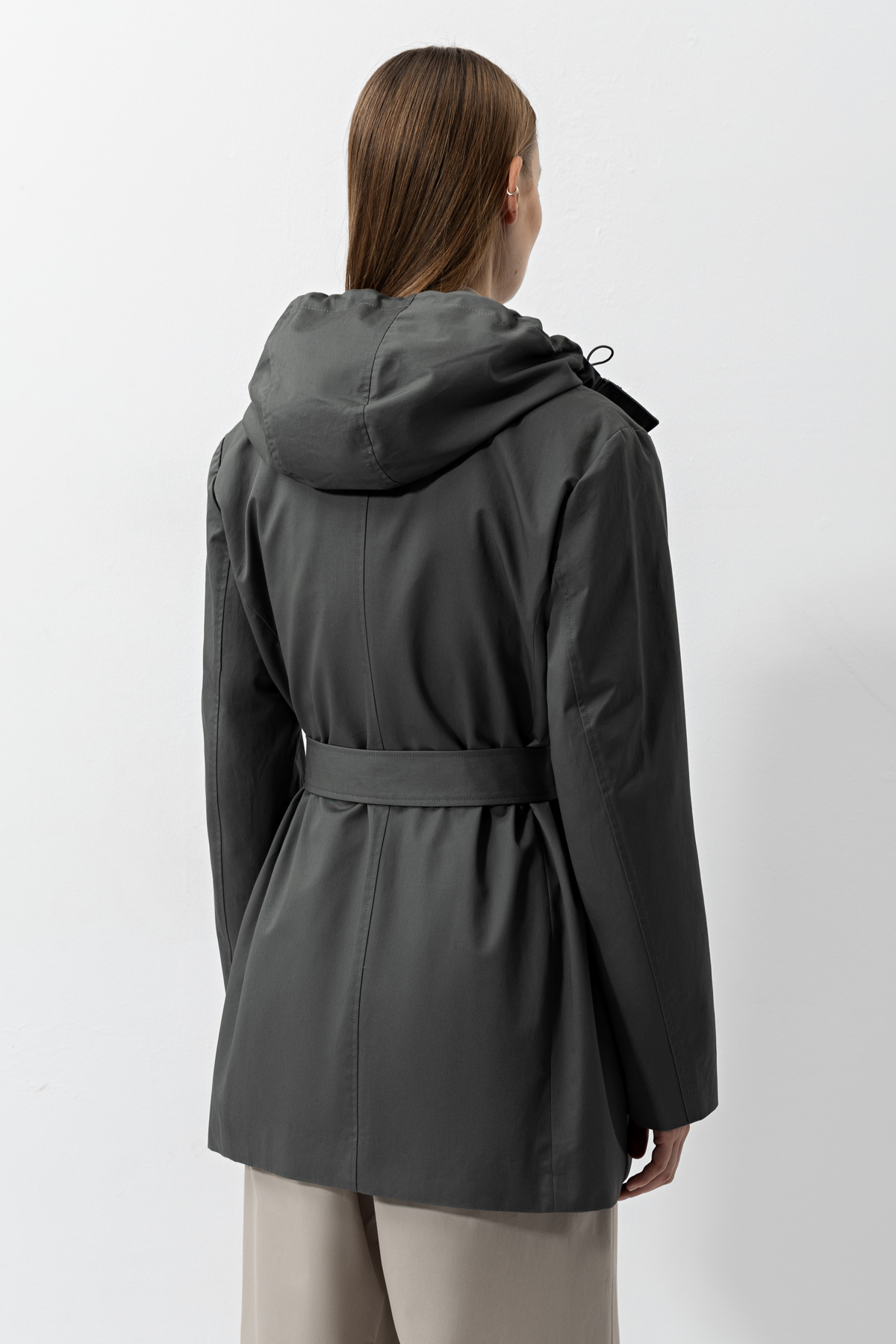 Jacket VASSA CODE, пол female, цвет серый, фото №5