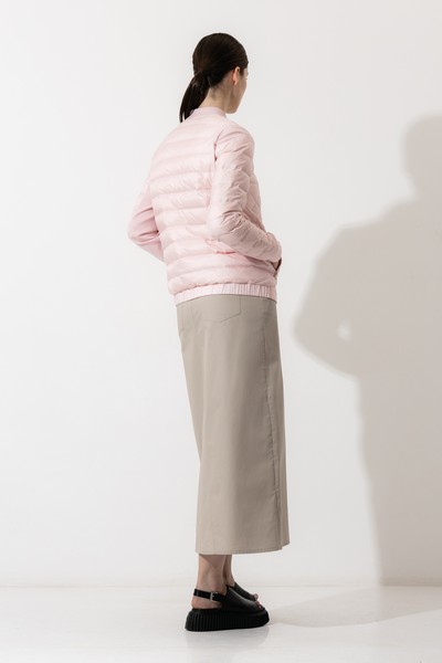 Стеганая куртка VASSA CODE, пол женский, цвет розовый, фото №4