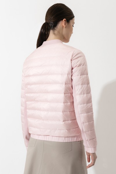 Стеганая куртка VASSA CODE, пол женский, цвет розовый, фото №7