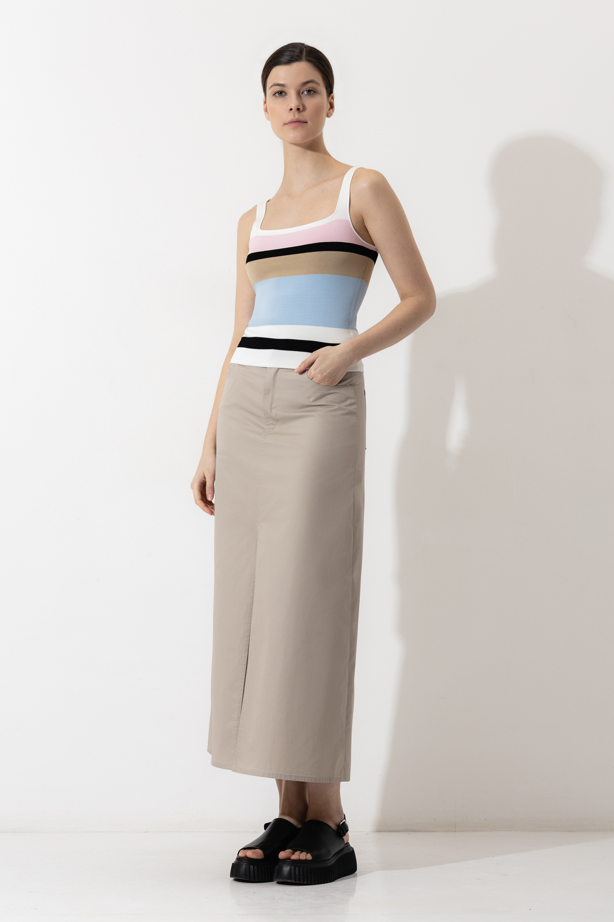 Sweater VASSA CODE, пол female, цвет milky color, фото №3