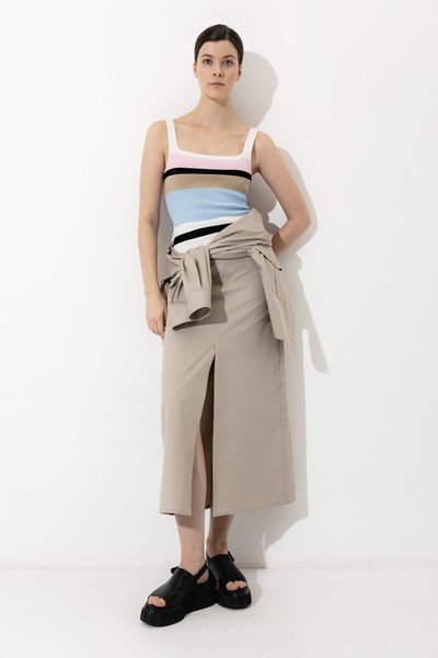 Sweater VASSA CODE, пол female, цвет milky color, фото №4