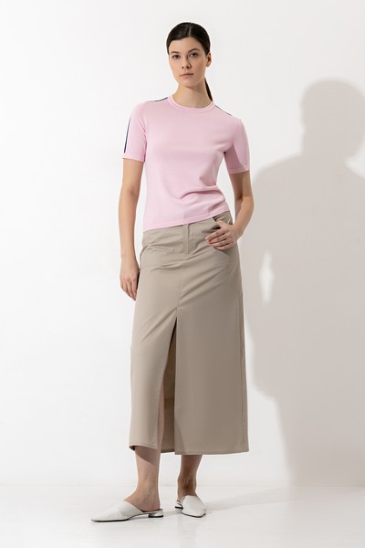 Sweater VASSA CODE, пол female, цвет pink, фото №4