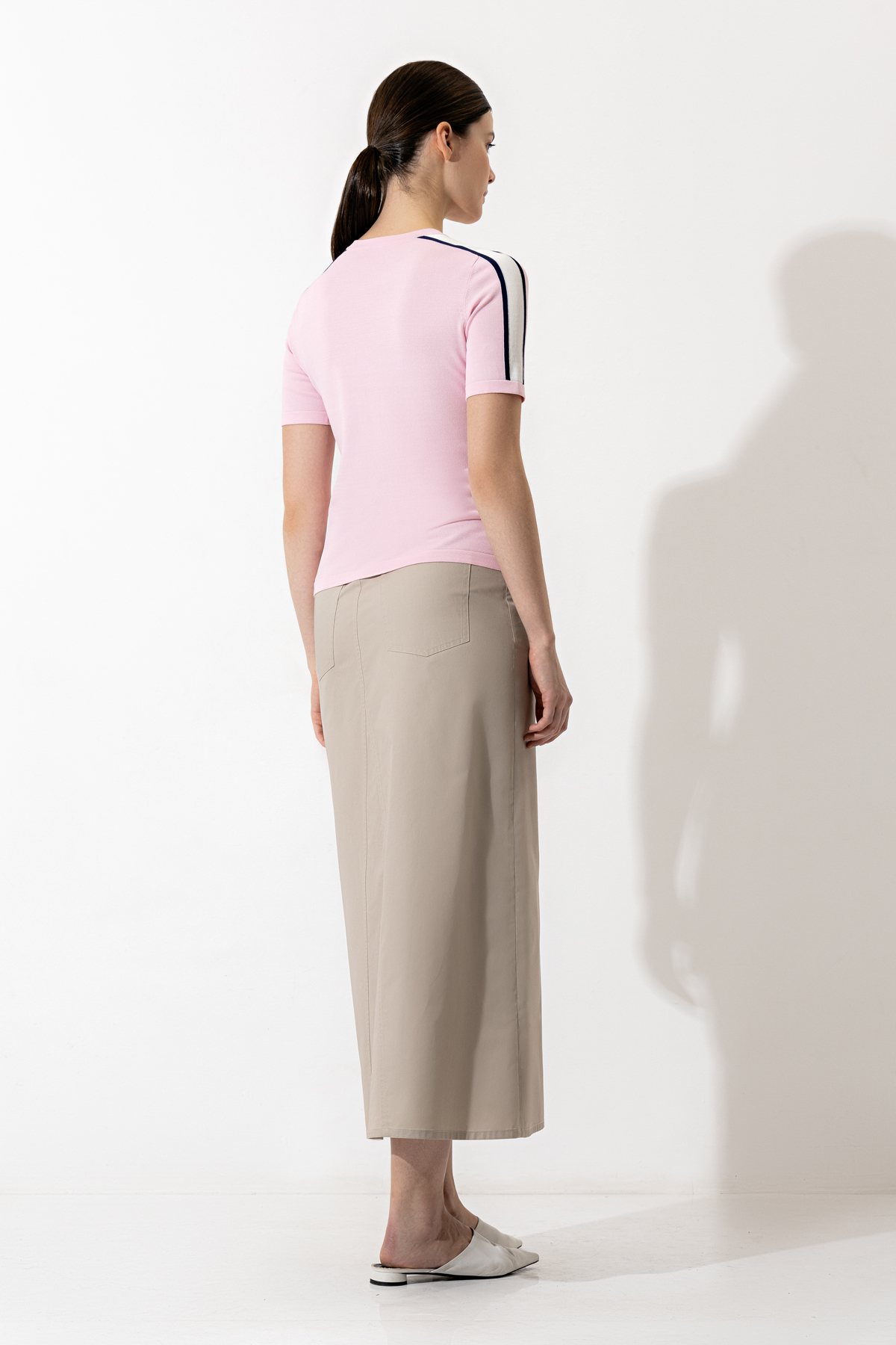 Sweater VASSA CODE, пол female, цвет pink, фото №5